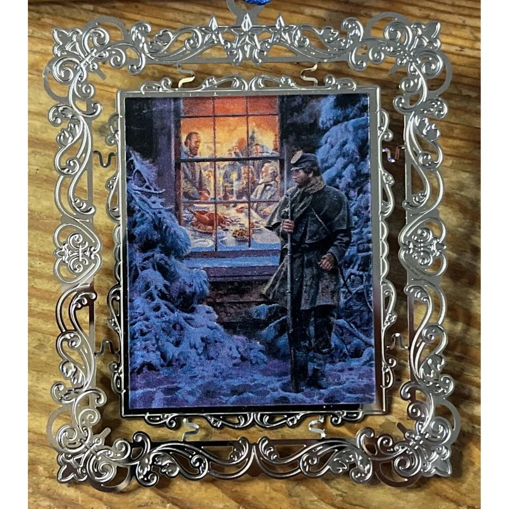 2019 Mort Kunstler Christmas Ornament Timber Ridge Civil War Real Soldiers Live
